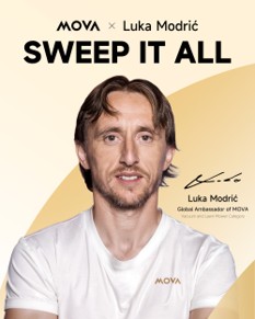 MOVA × Luka Modrić 全球官宣视觉