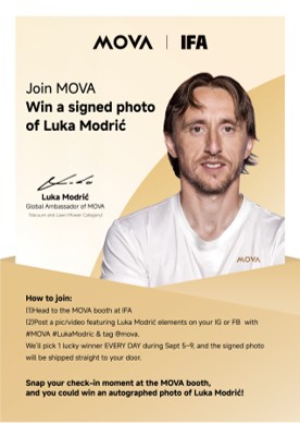 MOVA × Luka Modrić 资源放大内容