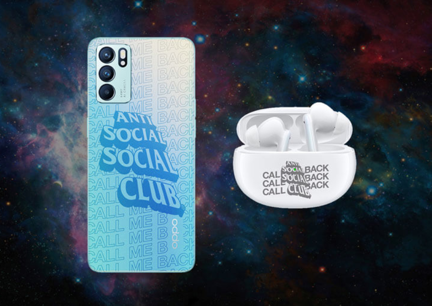 Indonesia OPPO Reno6 5G CALL ME BACK 联名套装